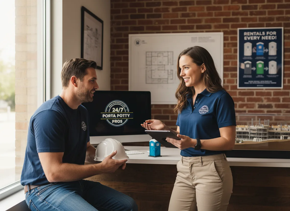 Flushing Toilet Rental Options in Oskaloosa, KS
